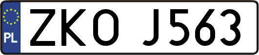 ZKOJ563