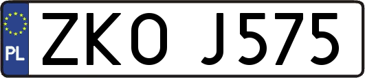 ZKOJ575
