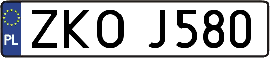ZKOJ580