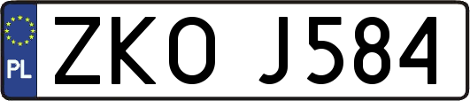 ZKOJ584
