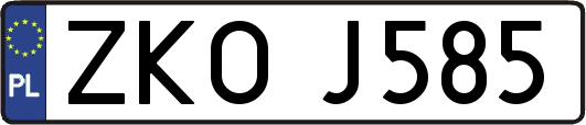 ZKOJ585