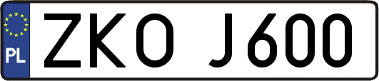 ZKOJ600