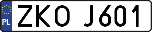 ZKOJ601