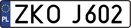 ZKOJ602