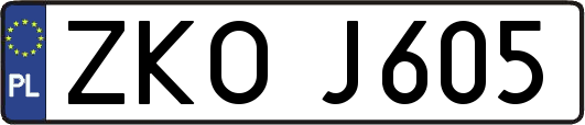 ZKOJ605