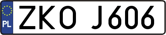 ZKOJ606