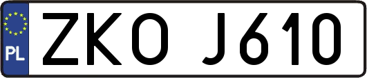 ZKOJ610