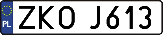 ZKOJ613