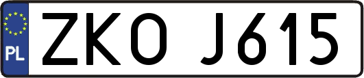 ZKOJ615
