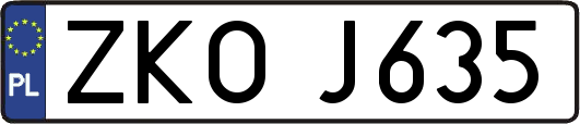 ZKOJ635