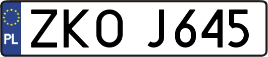ZKOJ645