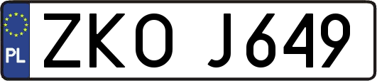 ZKOJ649
