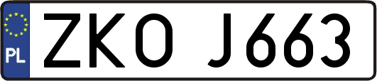 ZKOJ663