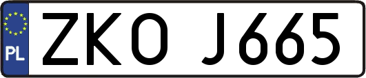 ZKOJ665
