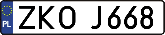 ZKOJ668