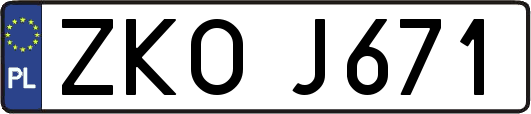 ZKOJ671