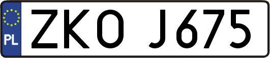 ZKOJ675