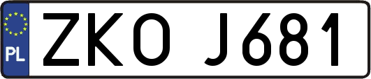 ZKOJ681