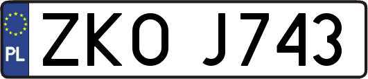 ZKOJ743