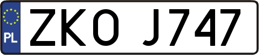 ZKOJ747