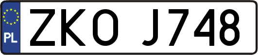 ZKOJ748