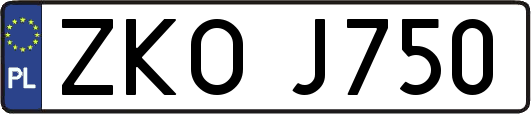 ZKOJ750
