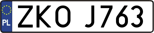 ZKOJ763
