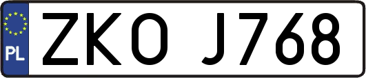 ZKOJ768