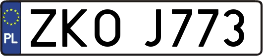 ZKOJ773
