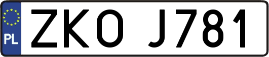 ZKOJ781