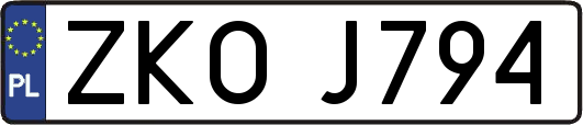 ZKOJ794