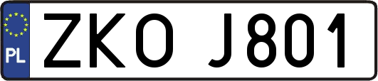 ZKOJ801