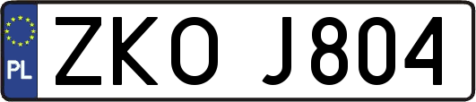 ZKOJ804