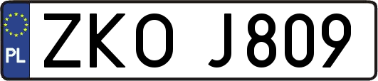 ZKOJ809