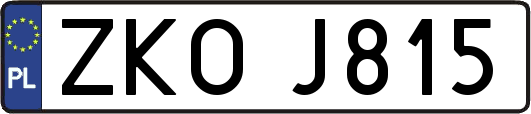 ZKOJ815
