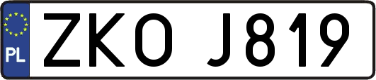 ZKOJ819
