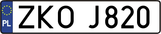 ZKOJ820