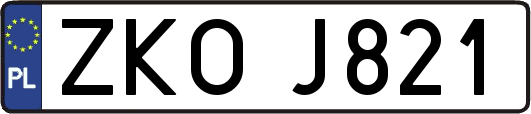 ZKOJ821