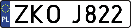 ZKOJ822