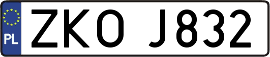 ZKOJ832