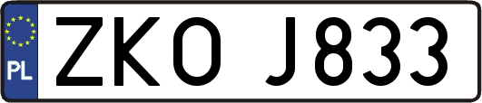 ZKOJ833