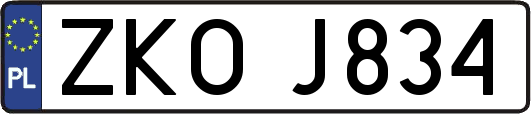 ZKOJ834