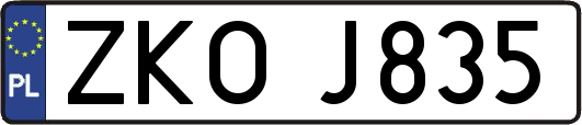 ZKOJ835