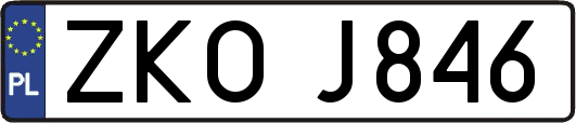 ZKOJ846