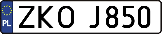 ZKOJ850