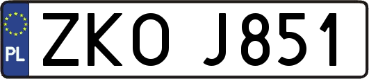 ZKOJ851
