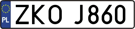 ZKOJ860