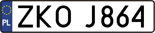 ZKOJ864