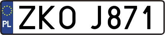 ZKOJ871