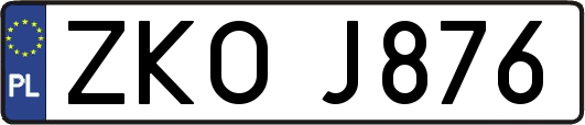 ZKOJ876